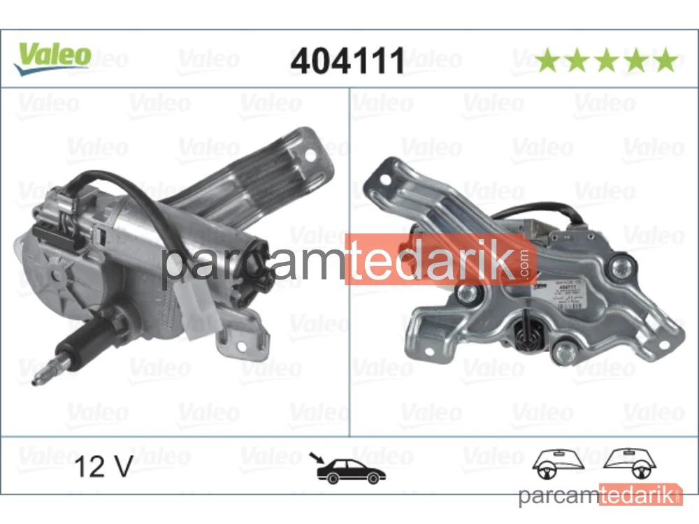 404111 | Silecek Motoru Arka — Mercedes-Benz V-Serisi